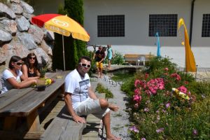 Ein Platz zum Zurückziehen bei der Jugendpension Müllauerhof