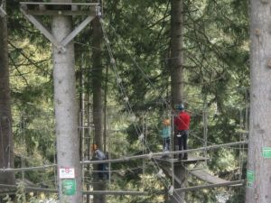Hochseilgarten in Saalbach-Hinterglemm