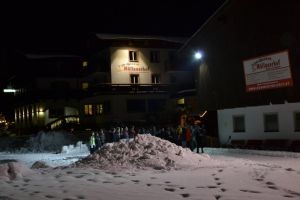 Schneespiele um Wettkämpfe im Schnee in Saalbach-Hinterglemm