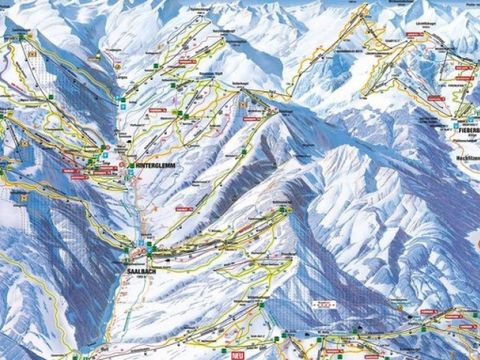270 Pistenkilometer in Saalbach-Hinterglemm-Leogang-Fieberbrunn
