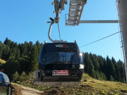Die neue Gondel TirolS in Fieberbrunn
