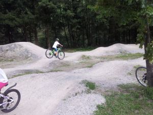Übungsparcours Biken in Saalbach-Hinterglemm